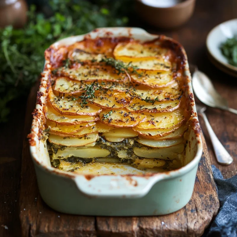 Passover potato pie