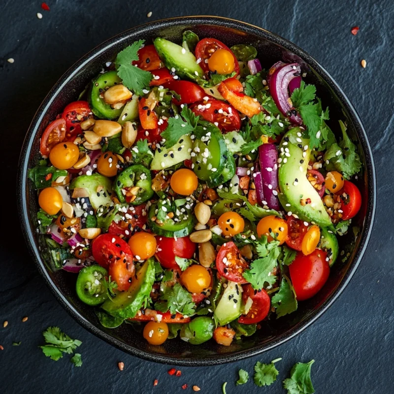 Vegetable-Based Saladas